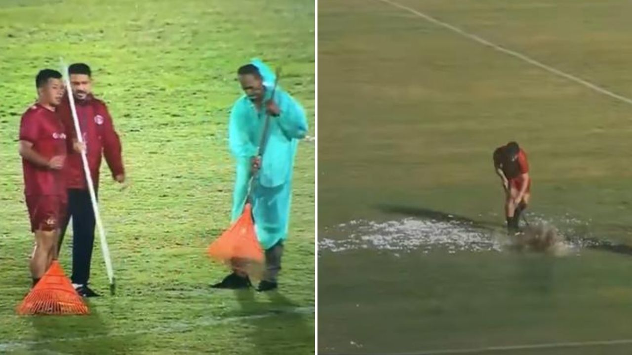 Estadio de El Salvador queda inundado tras lluvias y se vuelve viral por su estado