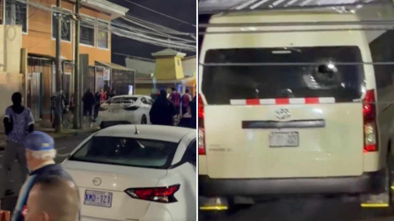 Fanáticos del Cartaginés provocan disturbios y atacan el transporte del FAS