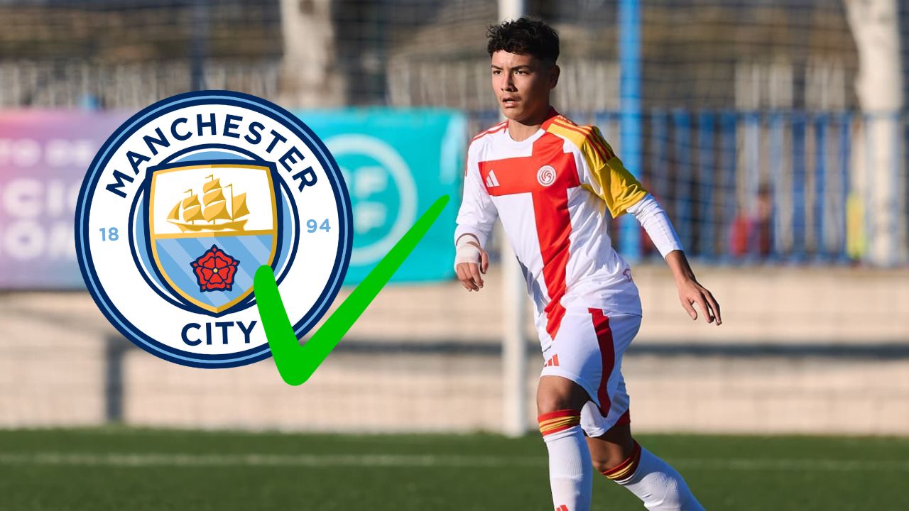 Hondureño Josué Leonel Andrade recibe llamado para jugar con el Manchester City