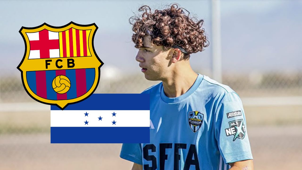 Joyita hondureña de 16 años da la sorpresa y firma con el FC Barcelona