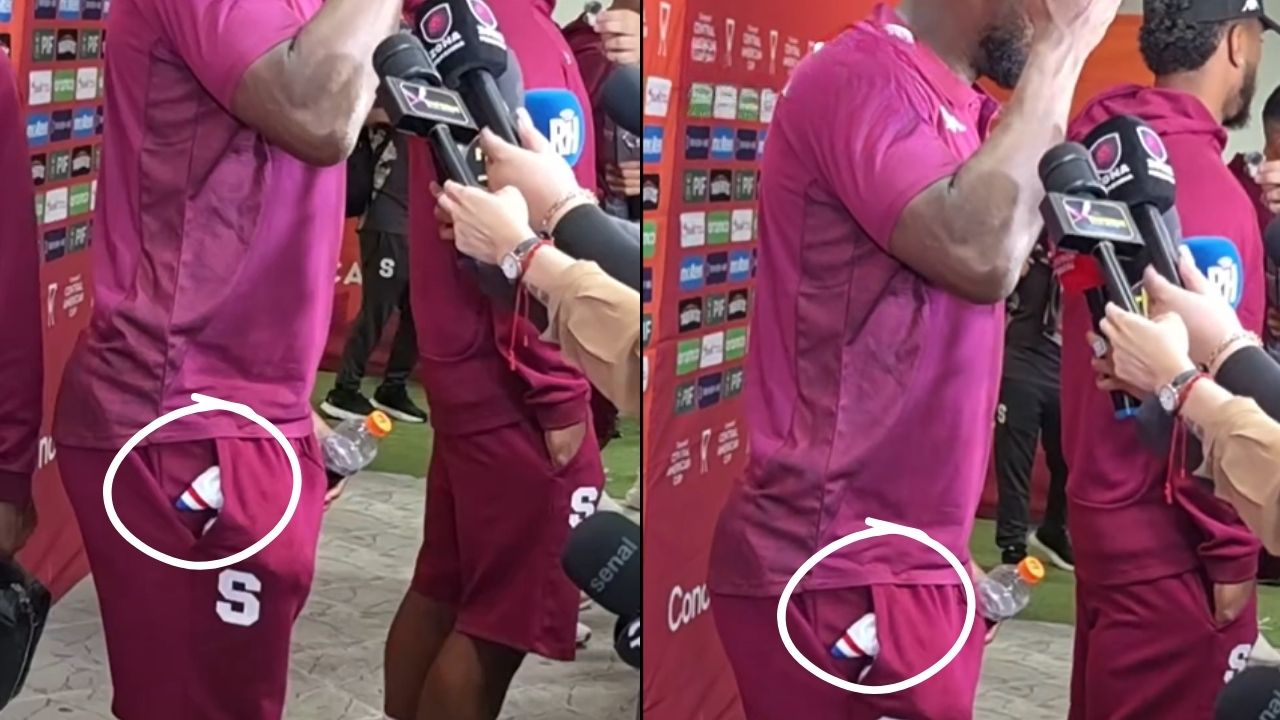 Jugador de Saprissa es captado llevándose una camisa de Olimpia a Costa Rica