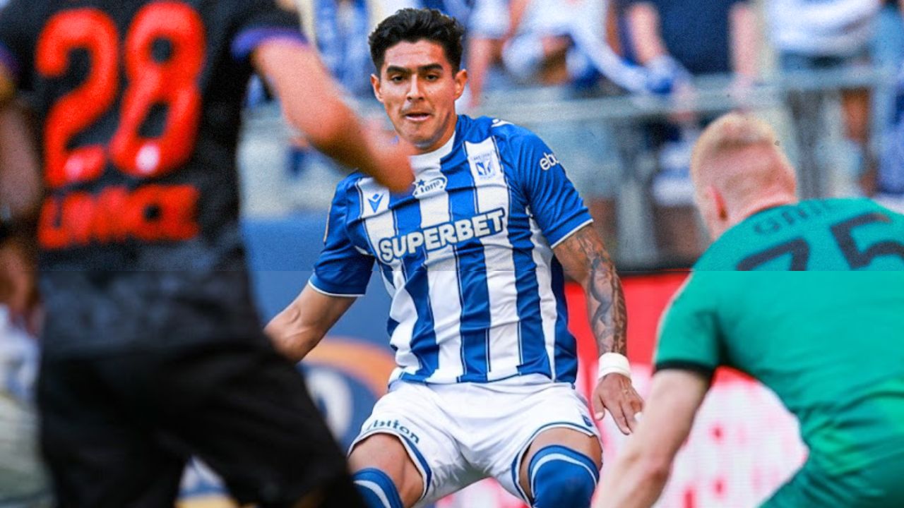 Luis Palma firma asistencia en triunfo del Lech Poznan que sigue líder en Polonia