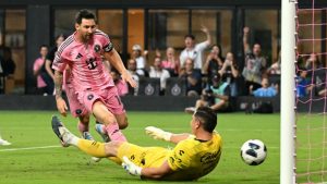 Lionel Messi anota doblete histórico contra Atlético San Luis y lidera triunfo del Inter Miami