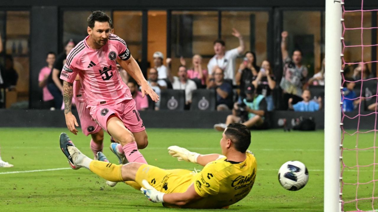 Lionel Messi anota doblete histórico contra Atlético San Luis y lidera triunfo del Inter Miami