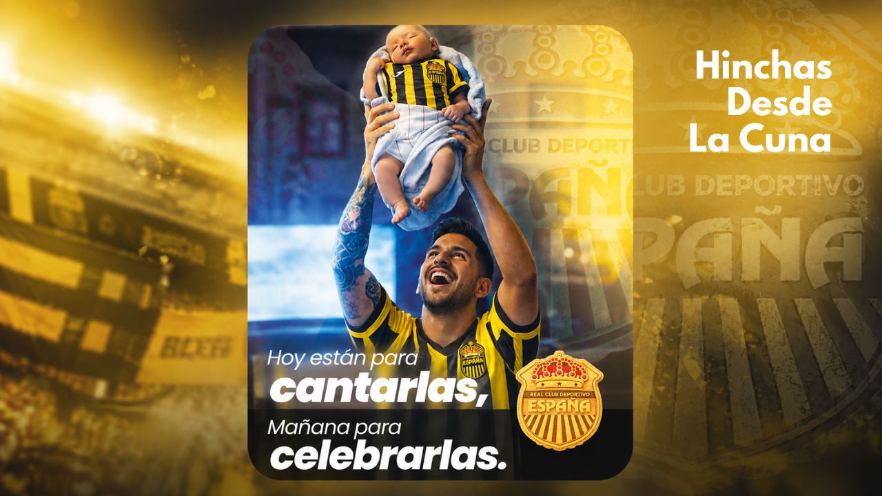 Real España lleva su pasión a nuevas generaciones con “Hinchas Desde la Cuna”