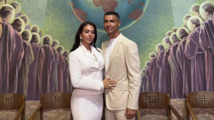 Revelan imágenes inéditas sobre la boda de Cristiano Ronaldo y Georgina Rodríguez