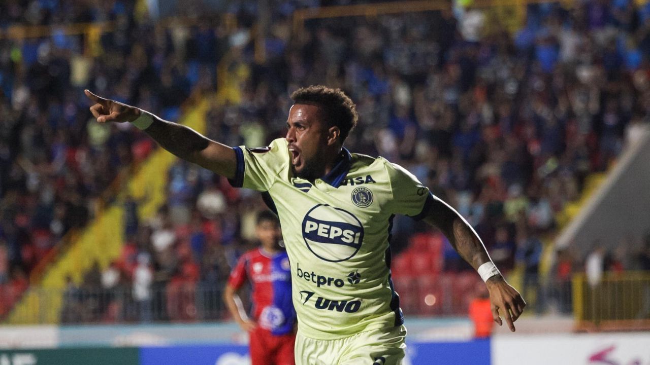 Así fue el gol de Rodrigo de Olivera en el Motagua vs FAS por Copa Centroamericana