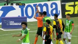 El gol que Said Martínez le anuló a Real España en clásico sampedrano