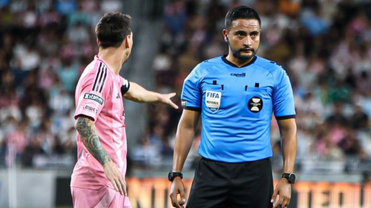 Said Martínez suspendió por un momento el partido del Inter Miami en Leagues Cup