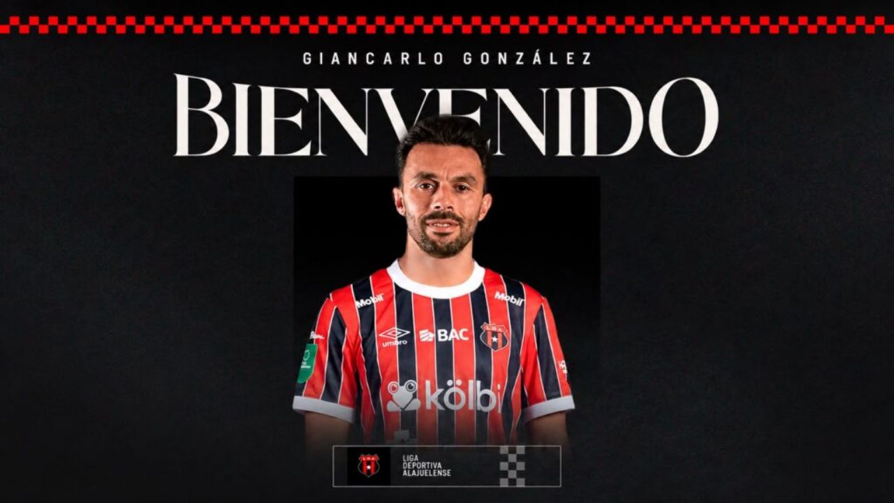 Alajuelense confirma el regreso de Giancarlo Pipo González ¿Puede jugar contra Marathón?