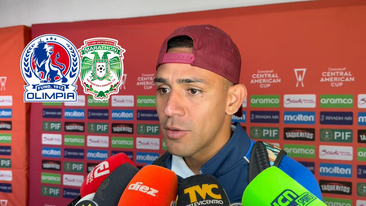 Alejandro Reyes envía mensaje a Olimpia y Marathón de cara a sus duelos de Copa Centroamericana
