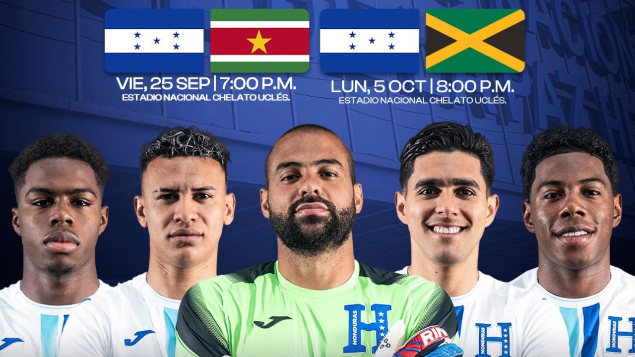 FFH confirma boletería para partidos de la Selección de Honduras ante Jamaica y Surinam
