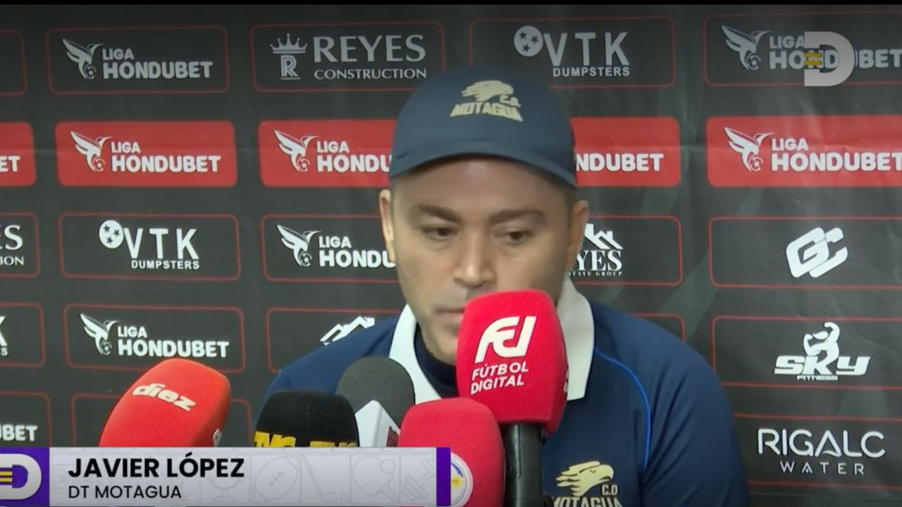 Javier López menciona lo que le está pasando a Motagua en el presente torneo