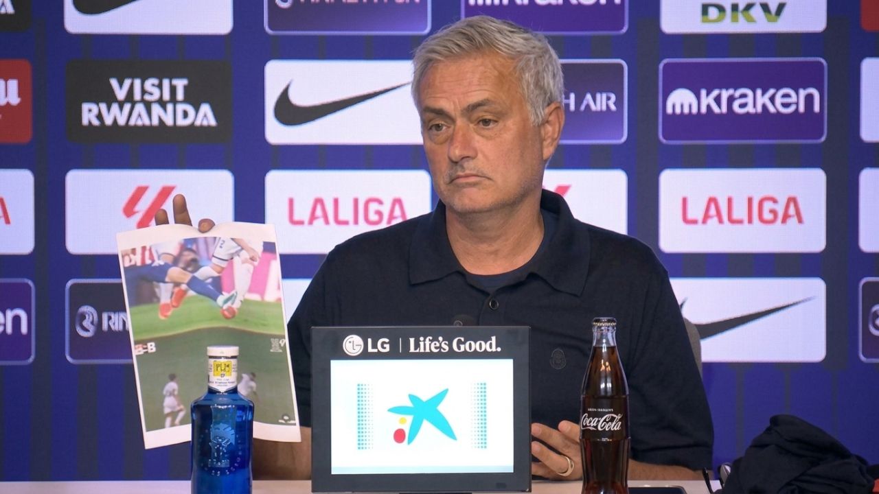 Mourinho explota en rueda de prensa contra el arbitraje tras derrota ante Atlético de Madrid