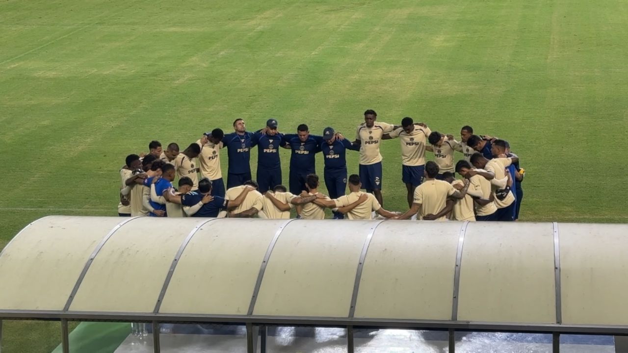 Motagua con novedad durante reconocimiento de cancha para duelo ante Alianza