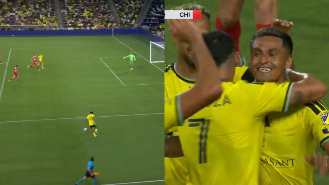 Andy Najar brinda su quinta asistencia con Nashville en goleada a Chicago Fire