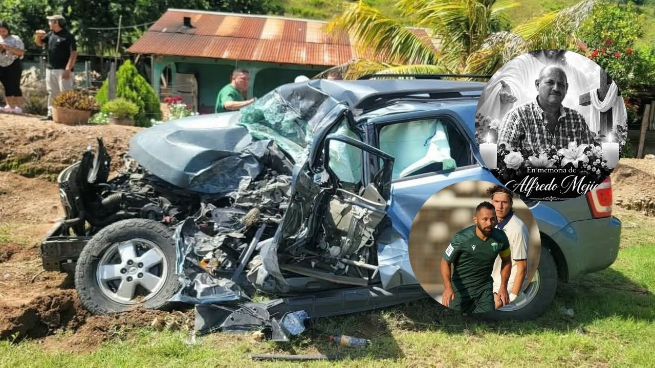 Padre de exfutbolista Alfredo Mejía pierde la vida en accidente de tránsito en Cuyamapa, Yoro