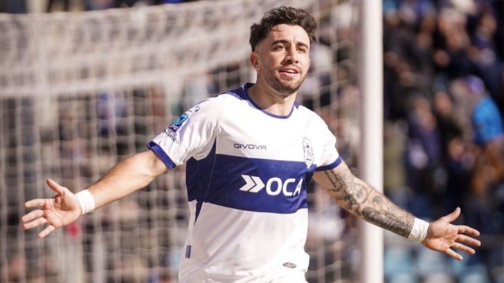 Agustín Auzmendi vuelve a marcar con Gimnasia en la Liga de Argentina