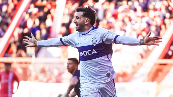 Agustín Auzmendi vuelve a marcar en Argentina en el empate de Gimnasia