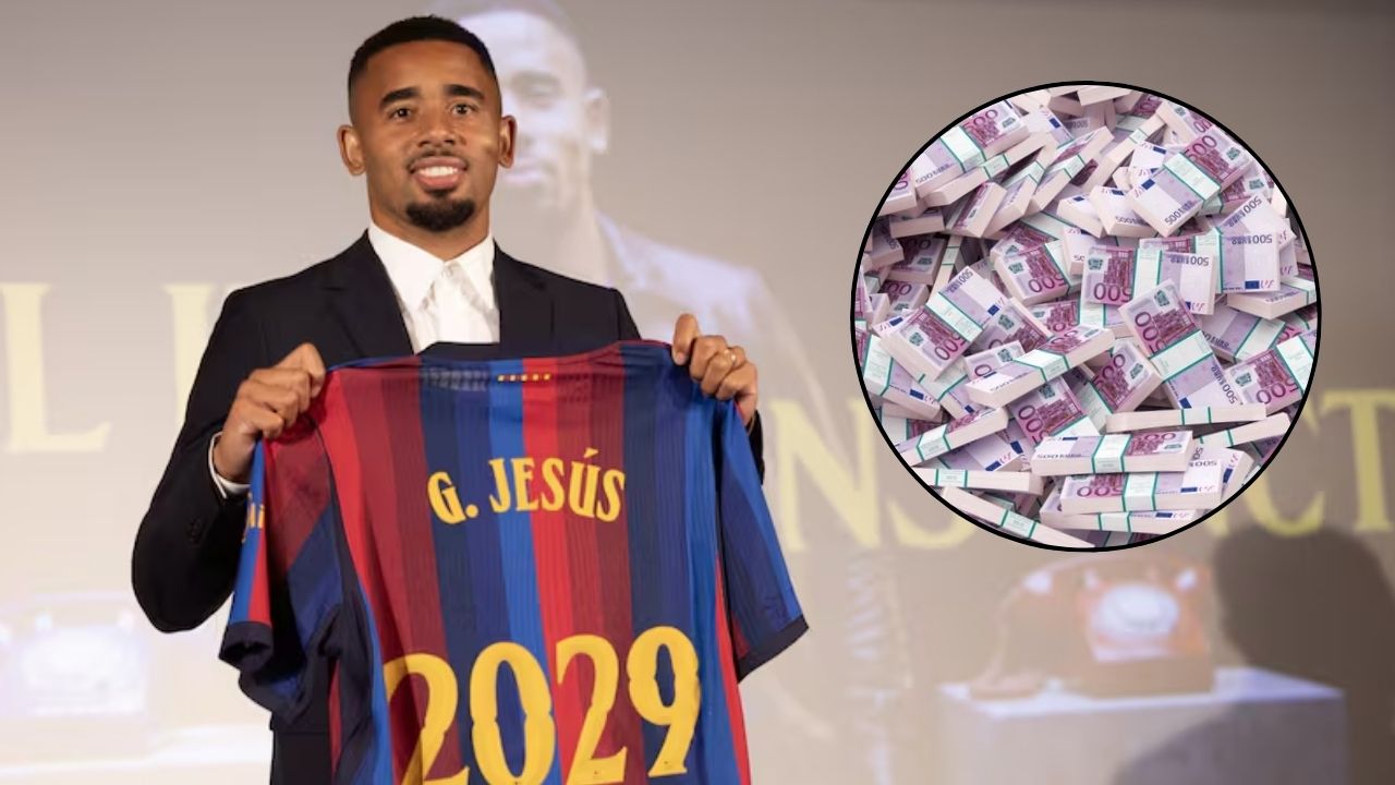 ¿Cuánto cobra Gabriel Jesús en el Barcelona?; El salario del nuevo delantero culé