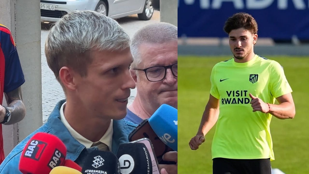Dani Olmo cuestiona al Atlético por retener a Julián Álvarez tras interés del Barcelona