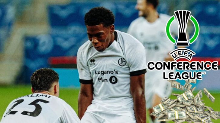 Gol de Dereck Moncada generó millonaria ganancia al Lugano FC por meterlo a Conference League