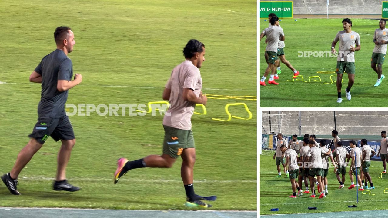 Así fue el entrenamiento de la Selección de Honduras en Kingston ¿Y Rodríguez?