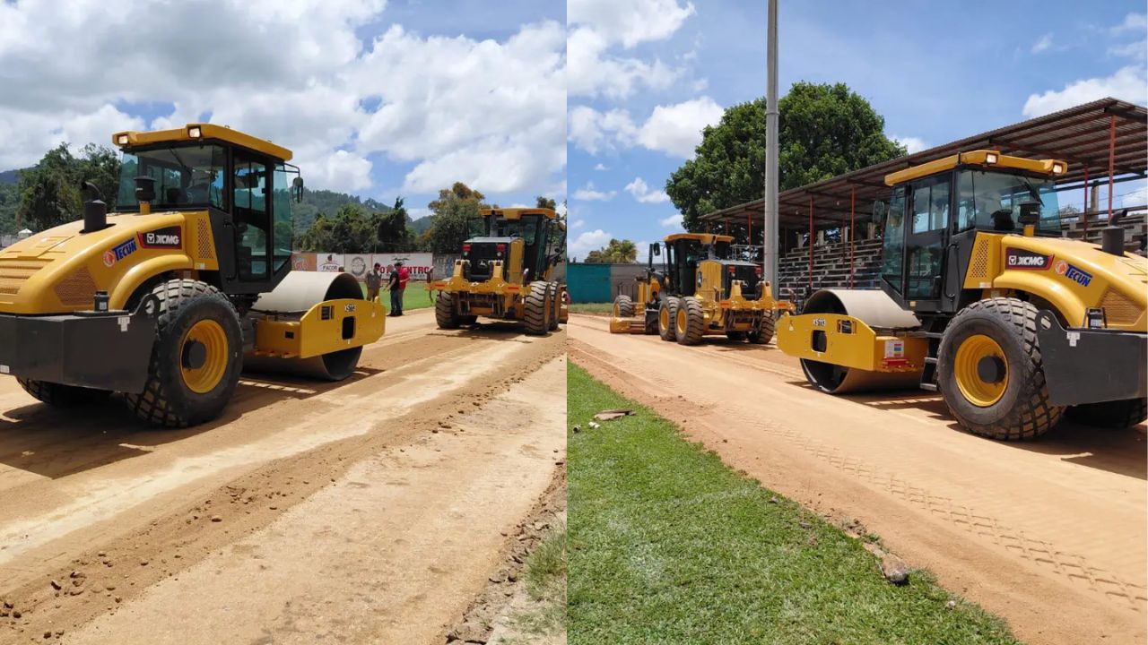 El Estadio Marcelo Tinoco de Danlí inicia trabajos de remodelación tras duras críticas