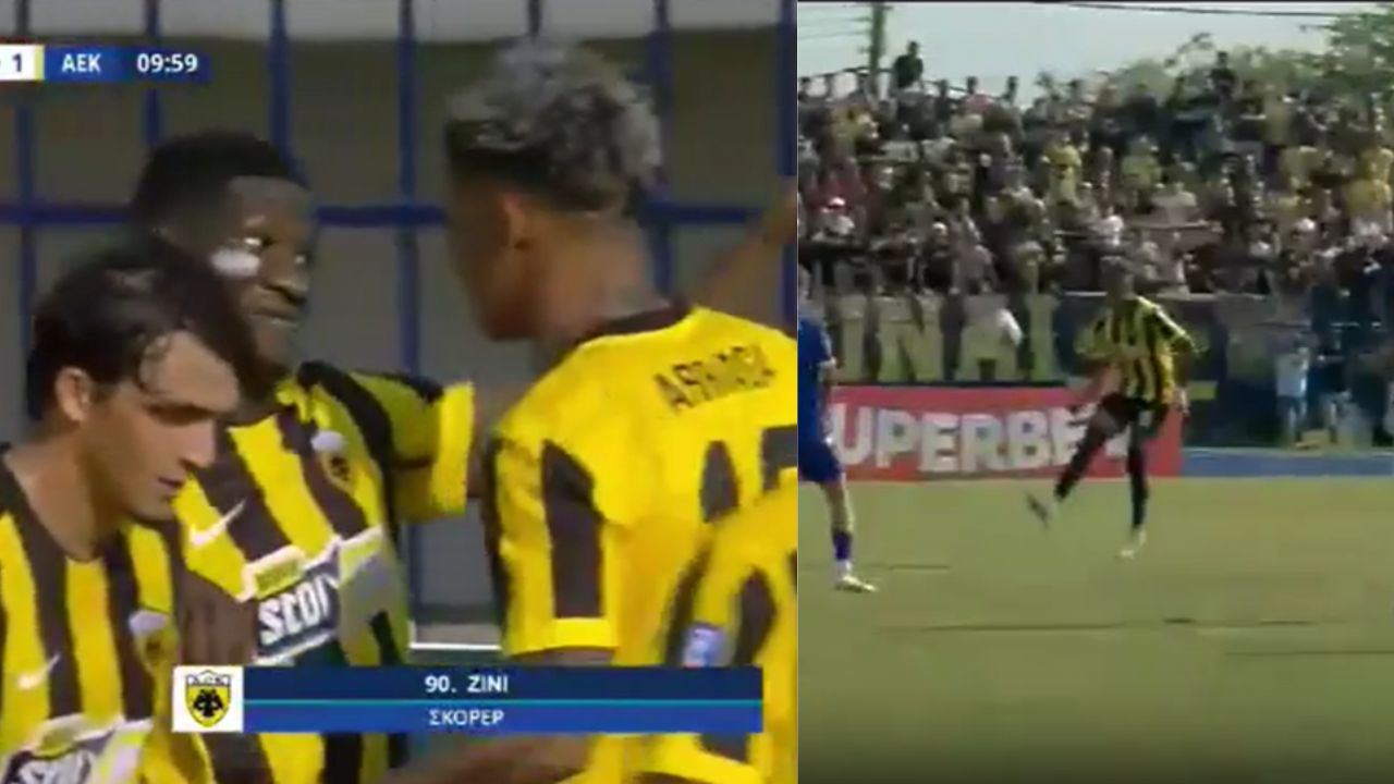Kervin Arriaga firma asistencia de gol en su primera titularidad con AEK Atenas