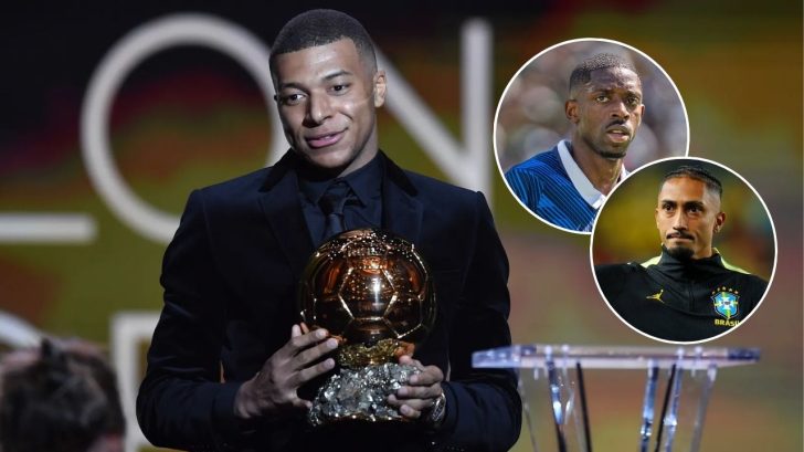 Kylian Mbappé se compara con Dembélé y Raphinha y se postula para el Balón de Oro
