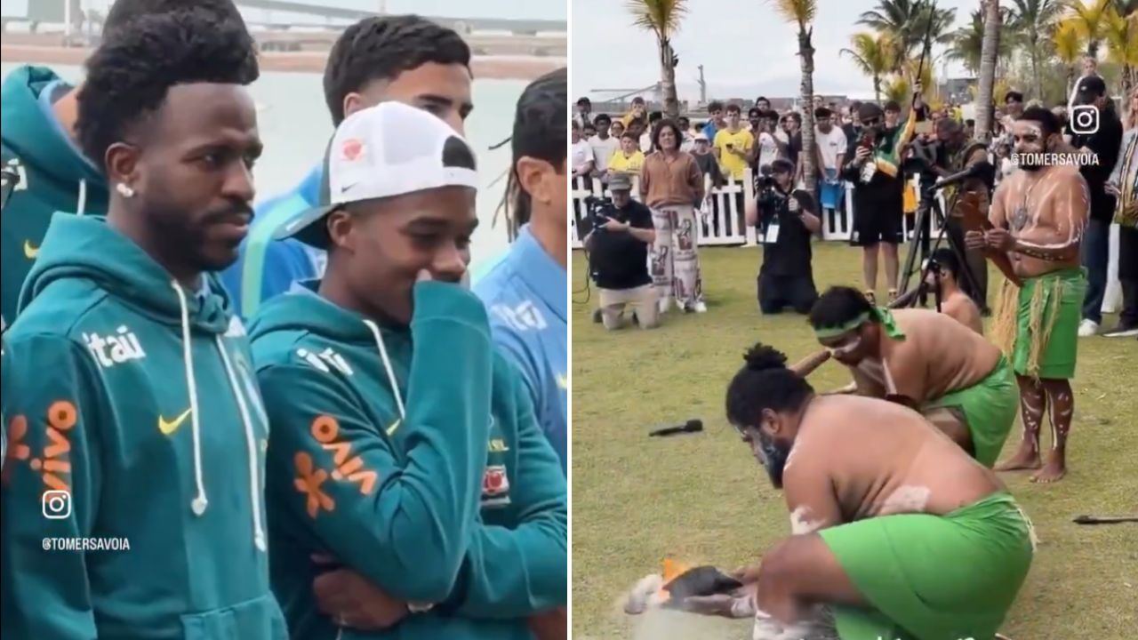 Vinícius y Endrick desatan enojo en Brasil tras polémico gesto en Australia