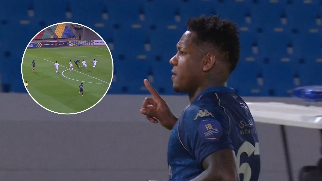 Romell Quioto se luce con golazo y llega a tres anotaciones con Al-Ula Club de Arabia Saudita