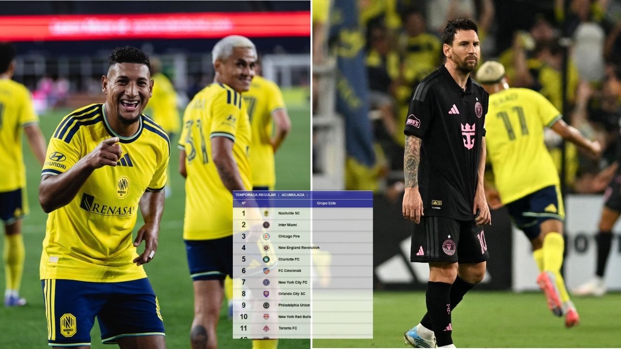 La tabla de posiciones de la MLS: Nashville de Najar y Acosta lidera por Supporters Shield