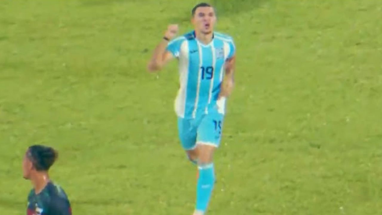Así fue el primer gol de Erick Puerto con la Selección de Honduras ante Martinica