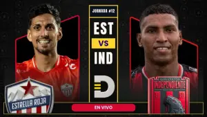 Imagen de Estrella Roja firma espectacular goleada sobre Independiente