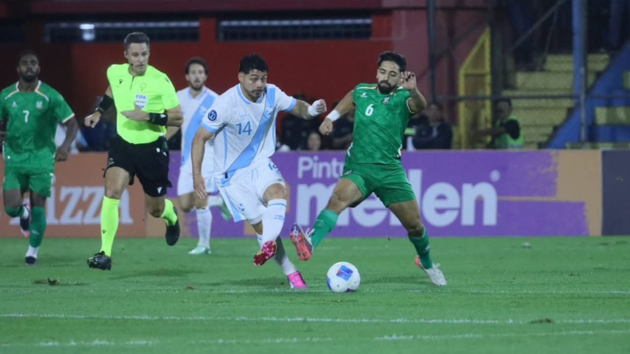 Guatemala vence por la mínima a Surinam y avanza de ronda en Nations League