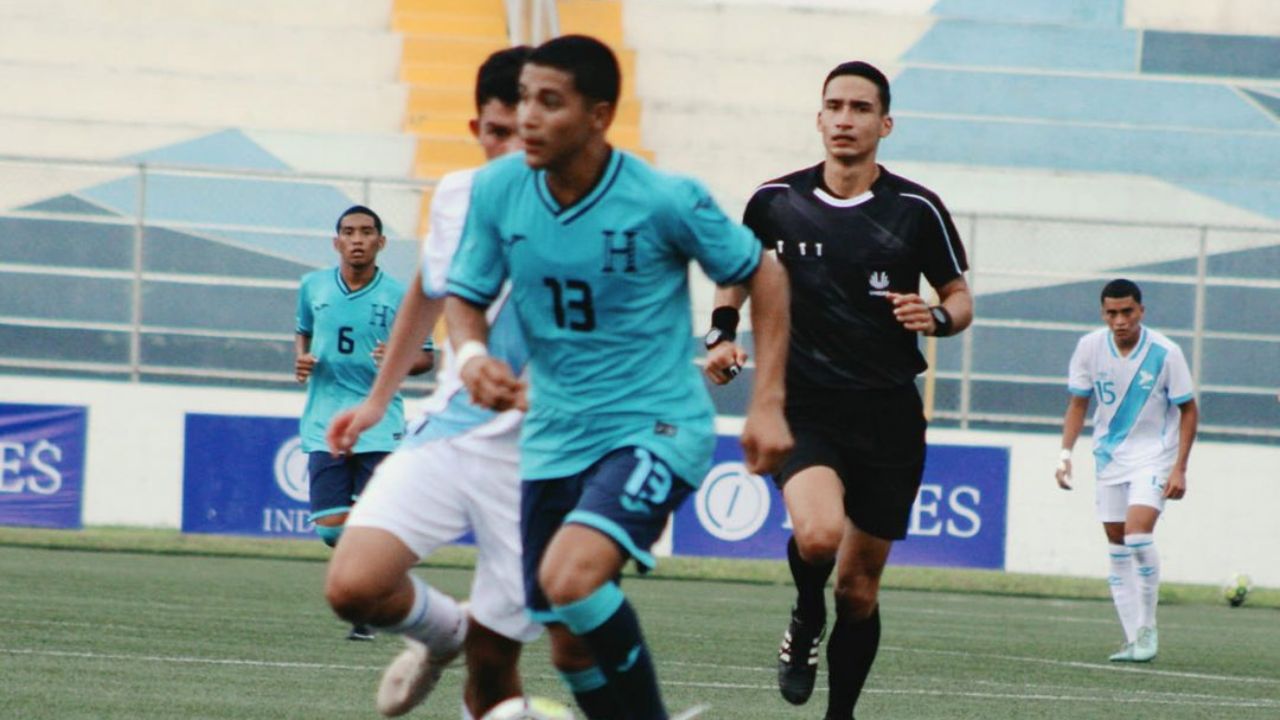 Sub16 de Honduras inicia su torneo de la UNCAF con derrota vs Guatemala