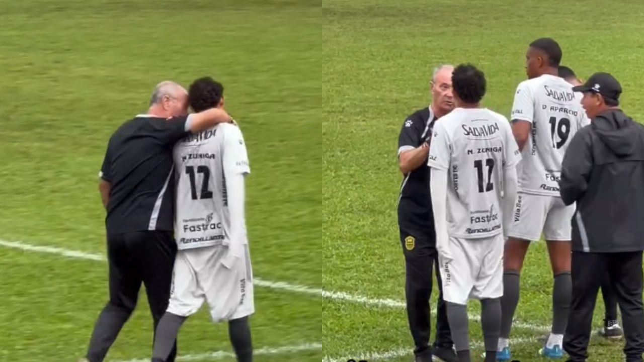 El curioso momento entre Nixon Cruz y Juan Ignacio Martínez en Danlí