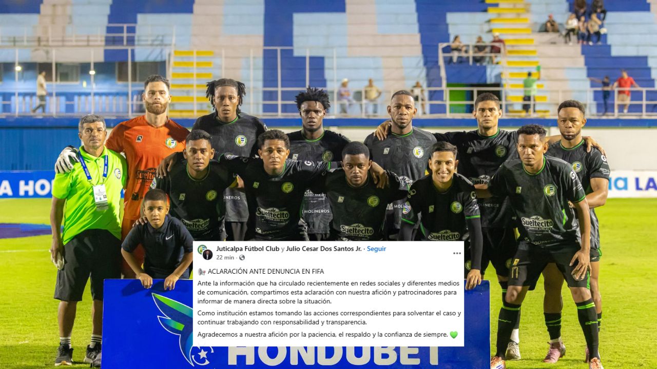 Juticalpa FC hace aclaración tras sufrir castigo de la FIFA
