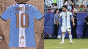 Lionel Messi recibe homenaje por parte de su ciudad natal Rosario