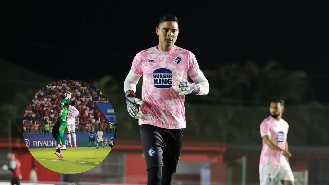 Portero de Cartaginés sorprende con mensaje tras errores ante Olimpia