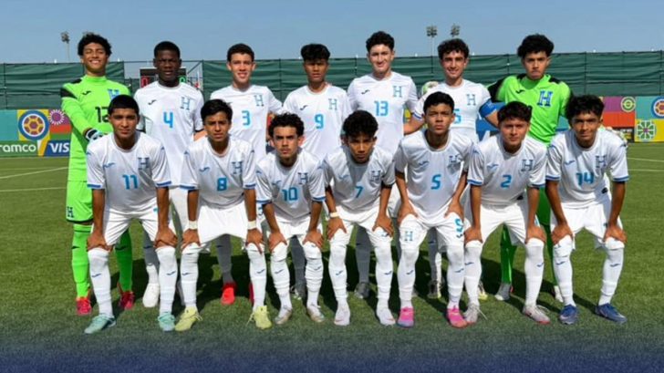 Selección Sub-15 de Honduras firma una brutal goleada en el Mundial de Azerbaiyán