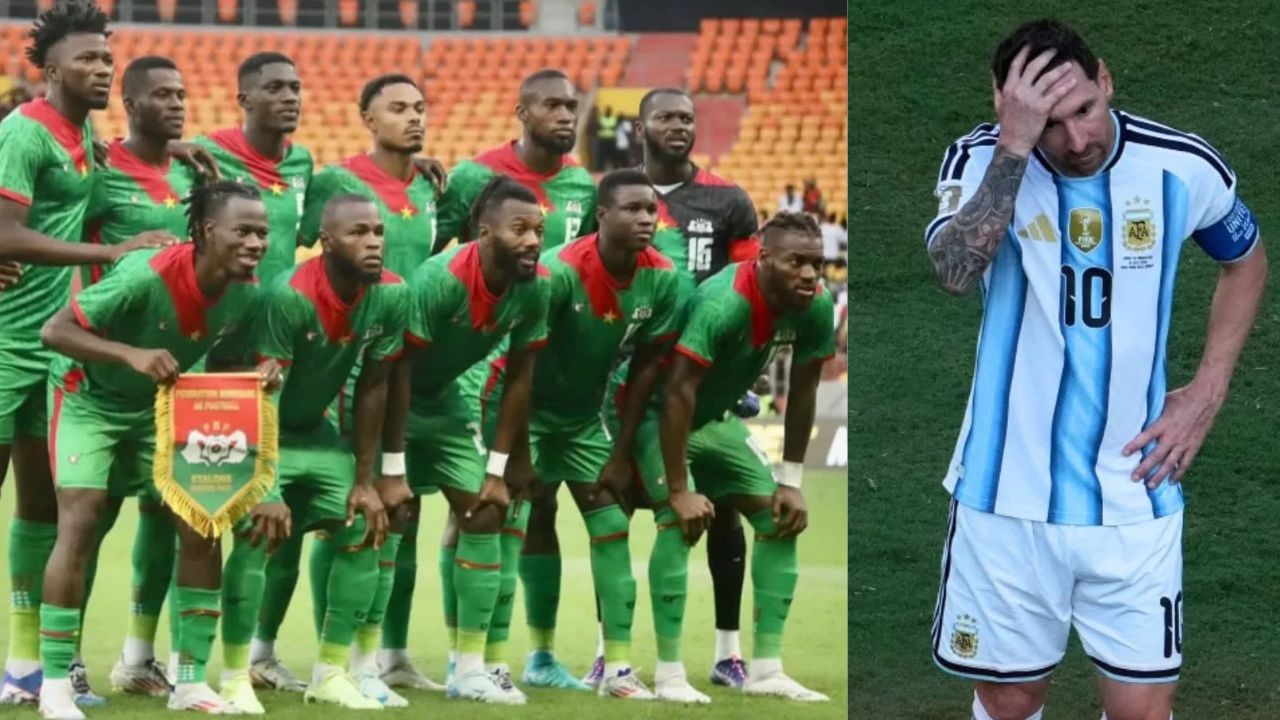Burkina Faso viajó con juveniles para enfrentar a Argentina en la despedida de Messi