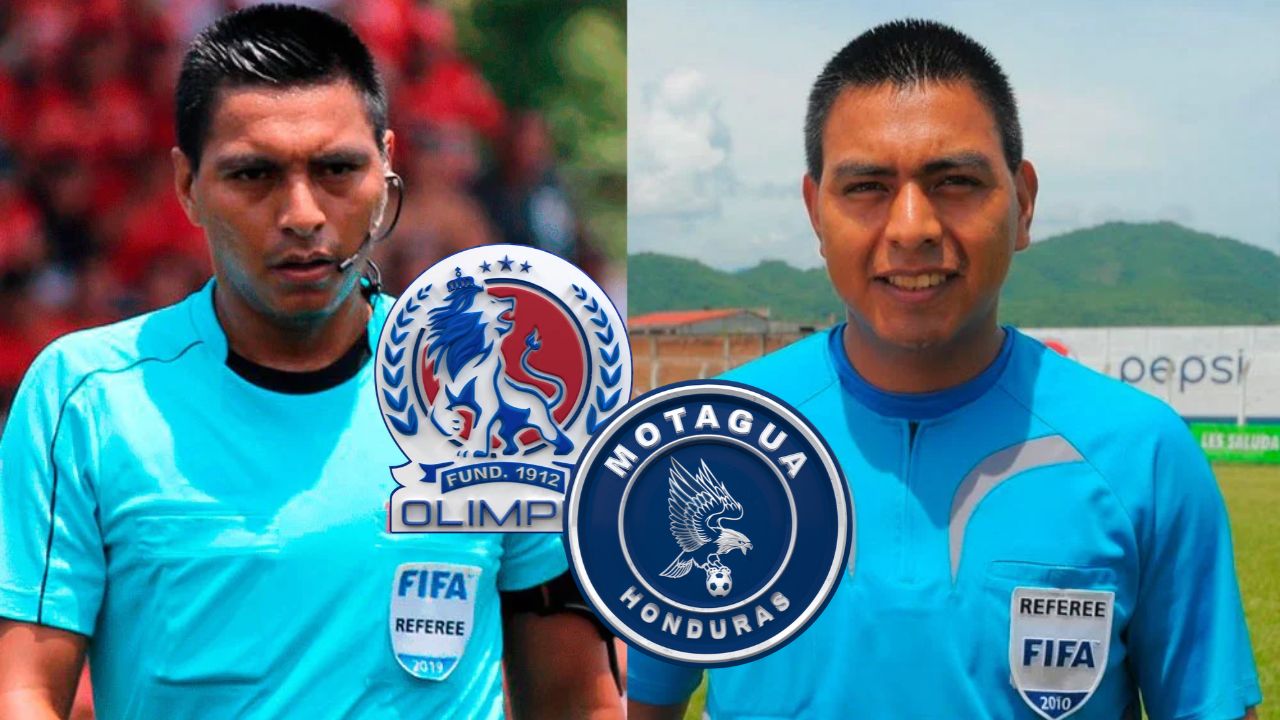 Concacaf designa árbitros hermanos para dirigir semifinales de Olimpia y Motagua