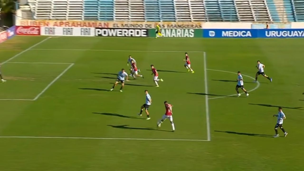 Darlin Mencía aporta asistencia en Uruguay con el Wanderers y se hace extrañar en la H