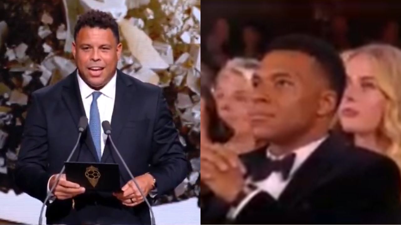 Así fue la reacción de Mbappé tras perder el Balón de Oro en plena ceremonia