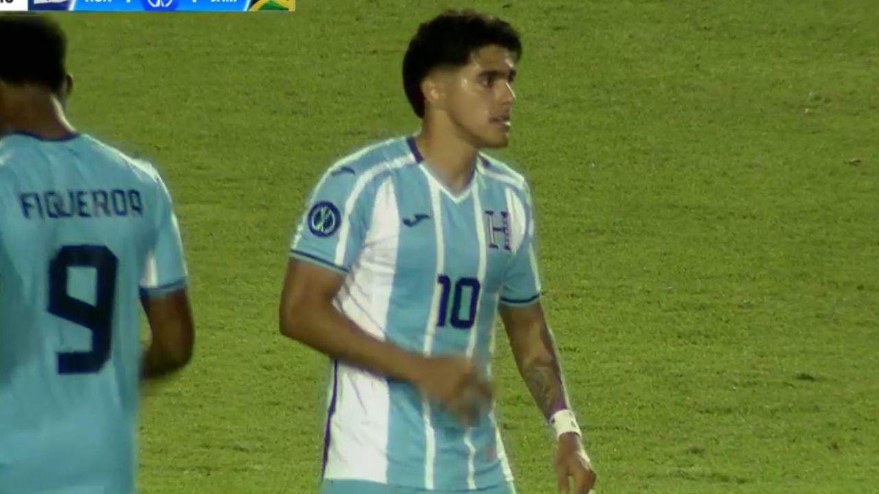 El golazo de Luis Palma que rescató el empate para Honduras ante Jamaica