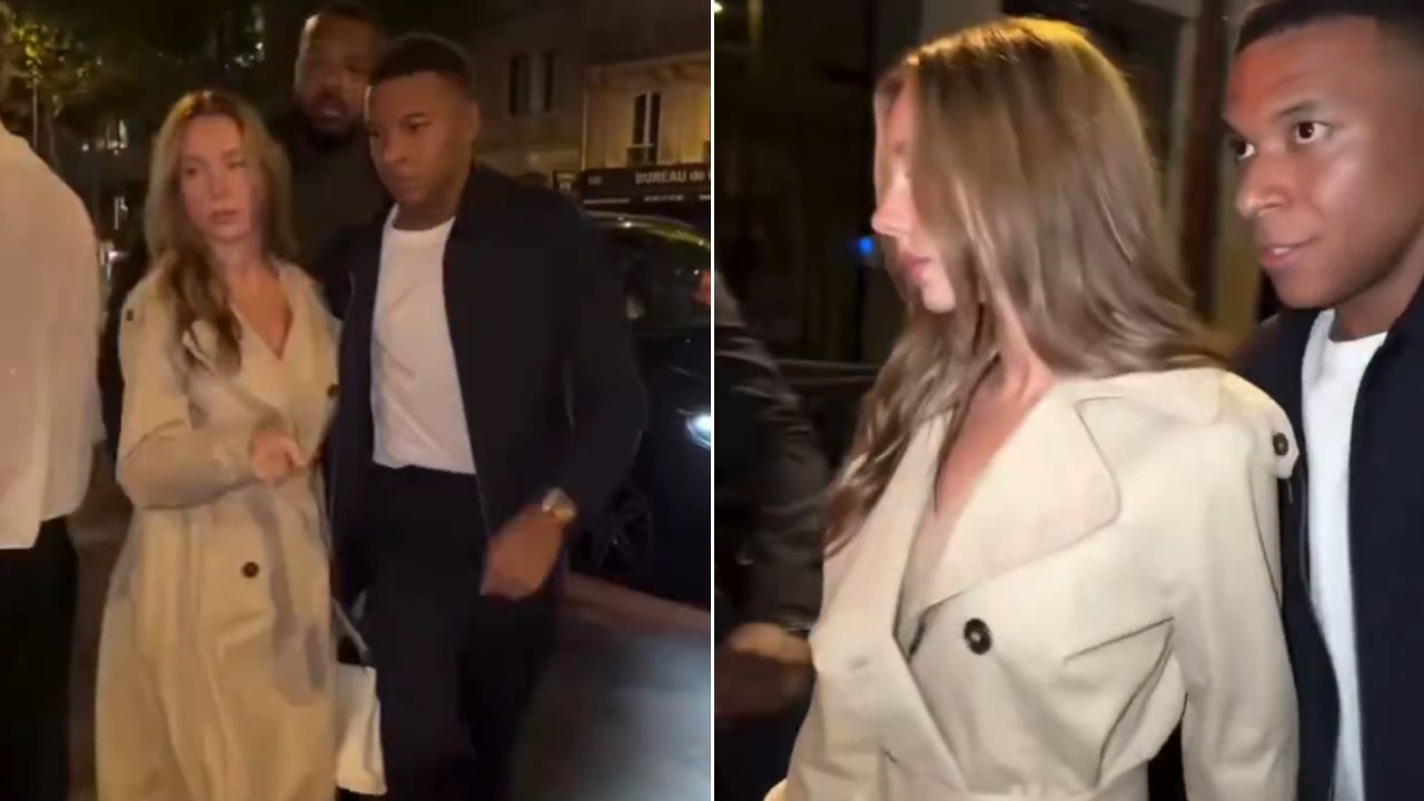 Kylian Mbappé enciende la polémica tras irse de fiesta con su novia estando lesionado