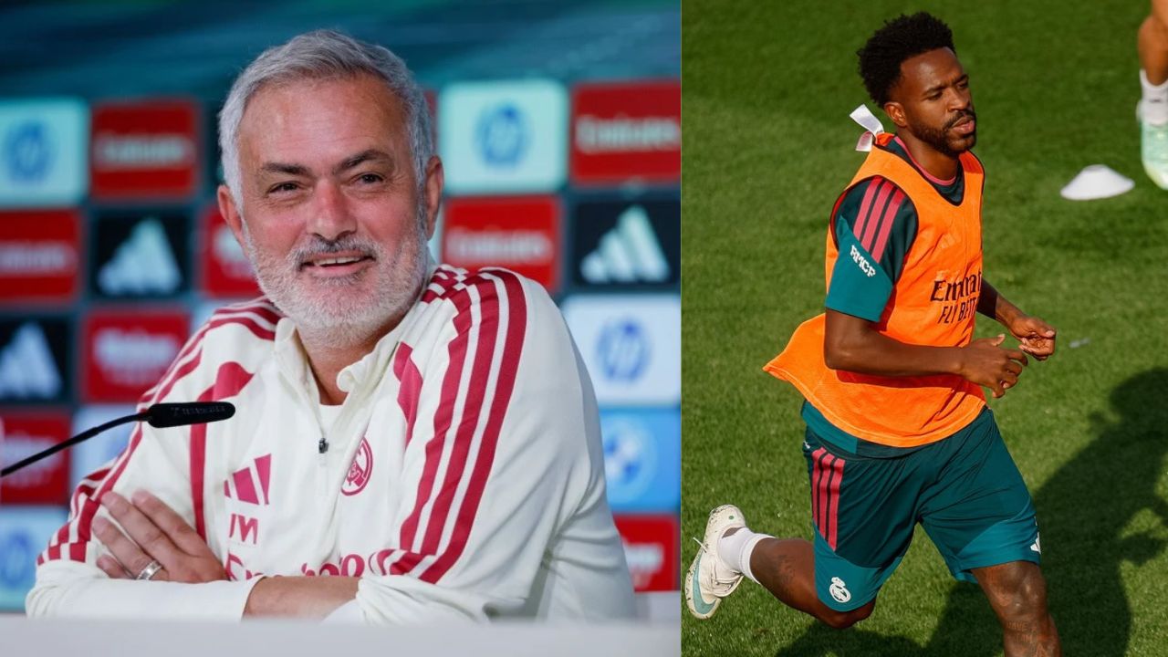 Mourinho sorprende al decir que está 'alegre' por la sanción a Vinicius