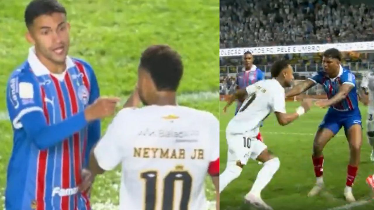 Neymar es expulsado por taparse la boca y pierde el control